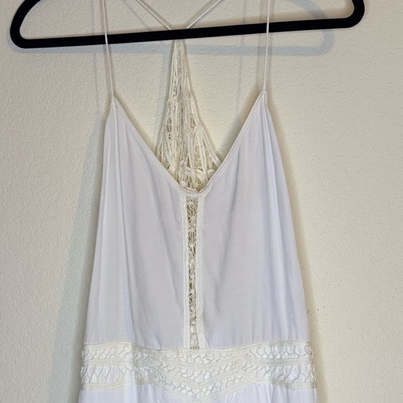 Saylor White/Off White Sleeveless Romper NWT - Picture 5 of 12